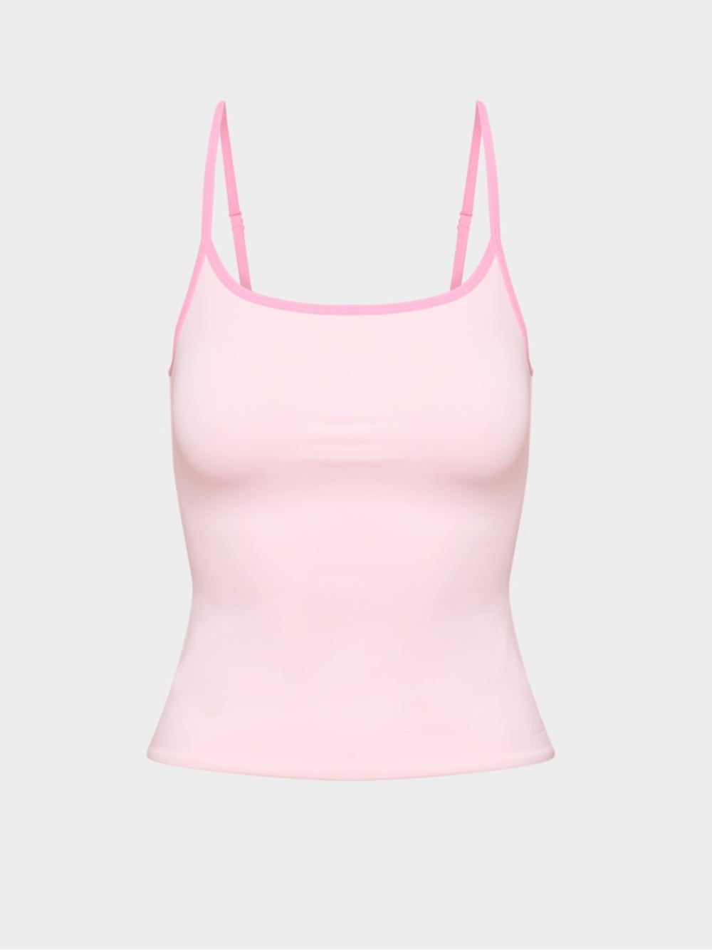 Aritzia Original Contour Swoop Cami Tank Light Pink